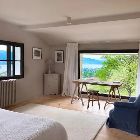 Vue Exceptionnelle Sur D'annecy Et Montagnes * Menthon-Saint-Bernard